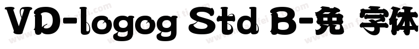 VD-logog Std B字体转换